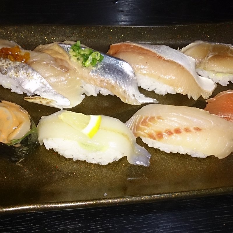 岩船8貫握り(栄助寿司　山形西店)