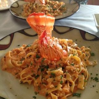 Lobster fettuccine(Sabrina’s Restaurant)