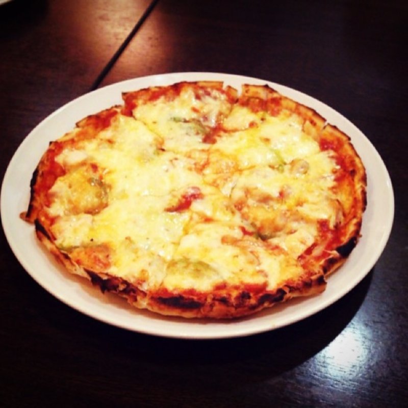 ピザ（チキン、ピーマン、玉ねぎ）(ピザハウスオリガノ)