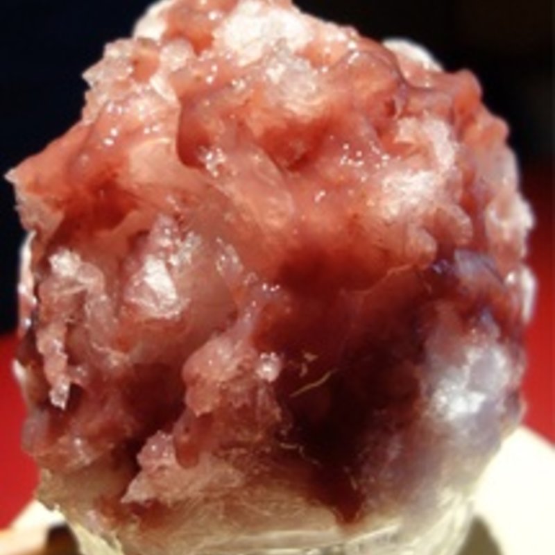 天然氷のカキ氷 イチジク(祇園NITI （ニチ）)