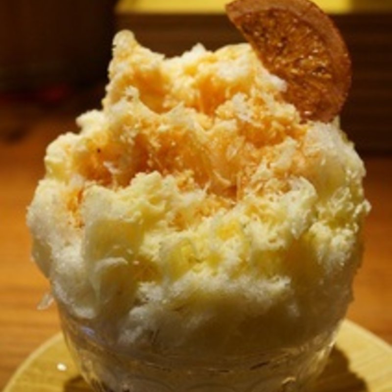プリンのカキ氷(祇園NITI （ニチ）)