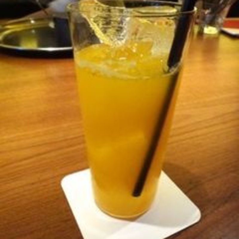 生絞りみかんジュース(祇園NITI （ニチ）)