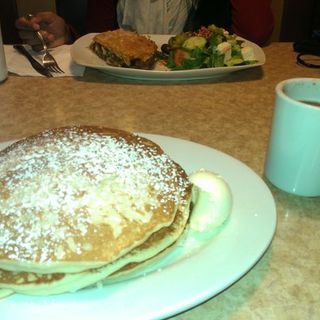 Coconut pancake stack(Brownstone Diner )
