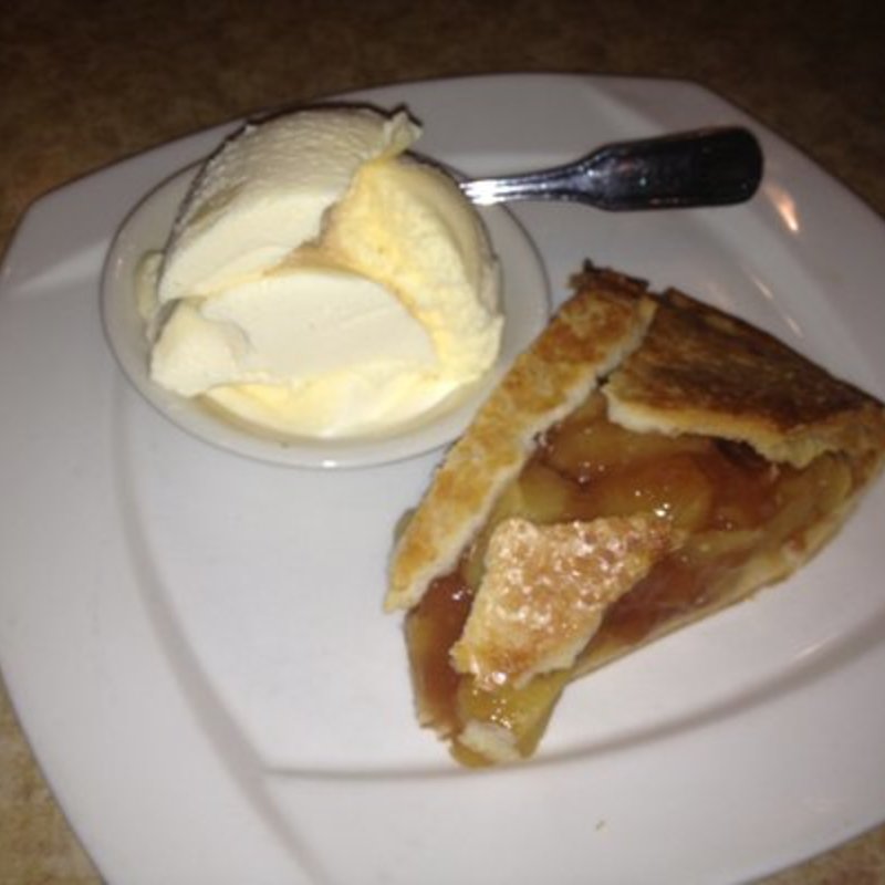 Apple pie Ala mode(Brownstone Diner )