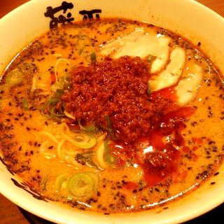 黒胡麻坦々麺(ら～麺藤平 堂島店 （らーめん とうべい）)