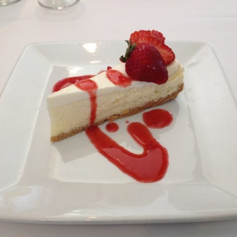 homemade cheesecake(Paesano Ristorante)
