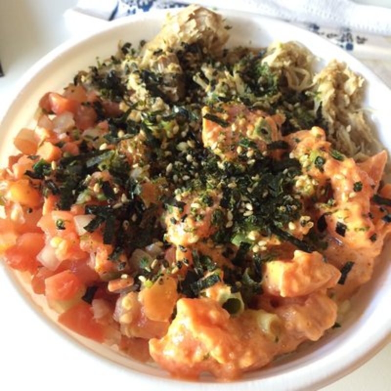 Kalua Pig & Lomi Lomi Salmon(Pa’ina Cafe )