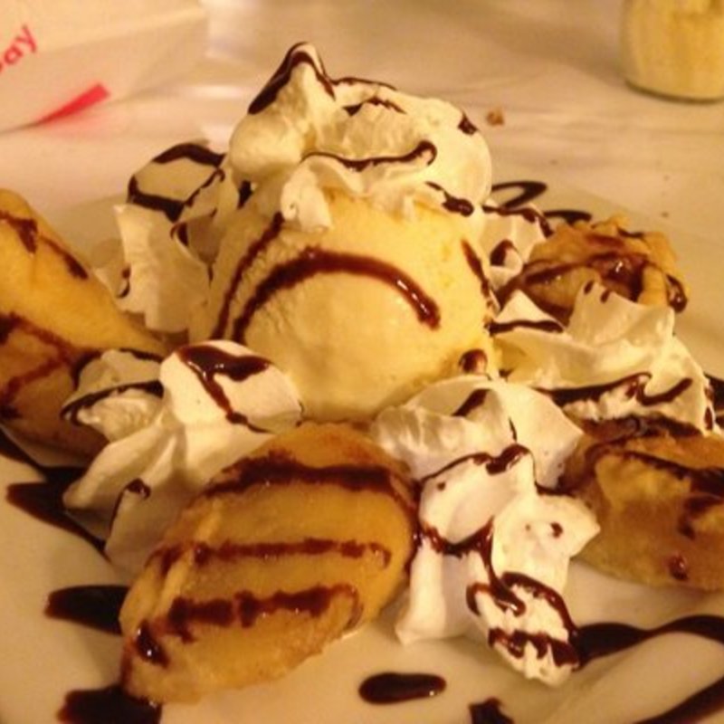 Sun tan banana dessert(Kit n Kitchen)