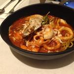 Seafood spaghetti(Kit n Kitchen)