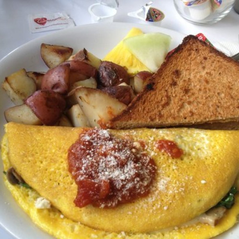 Huge omelettes(Kit n Kitchen)