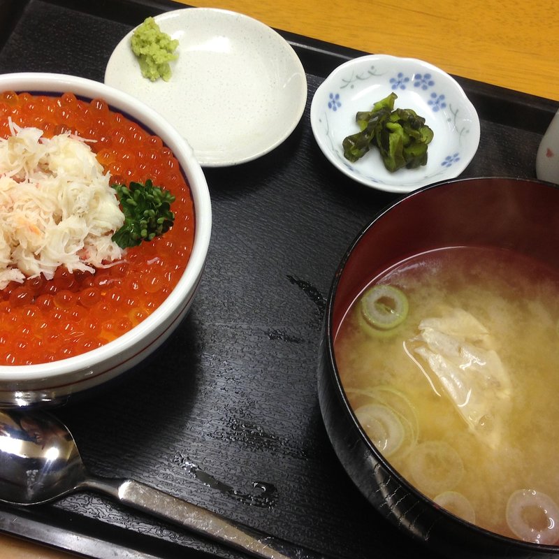 いくらかに丼(すずや食堂 )