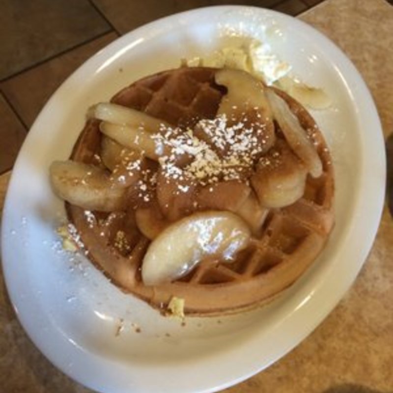 Apple waffle(Brownstone Diner )