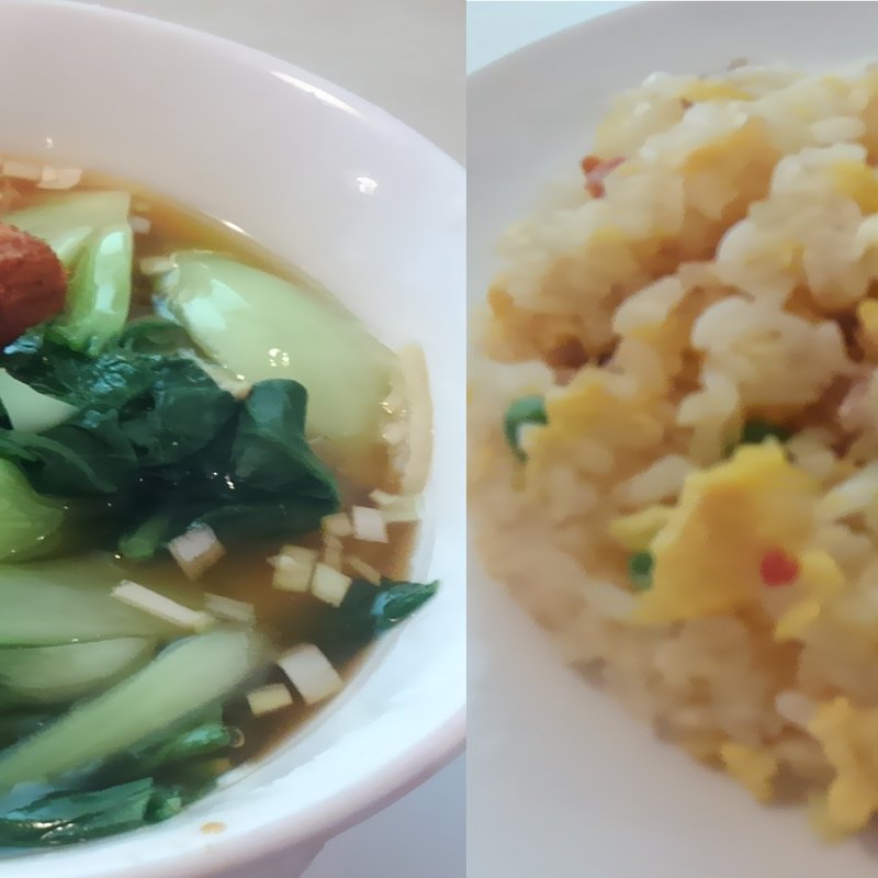 パイコー麺セット（ハーフサイズ）(梅蘭 ゲートシティ大崎店)