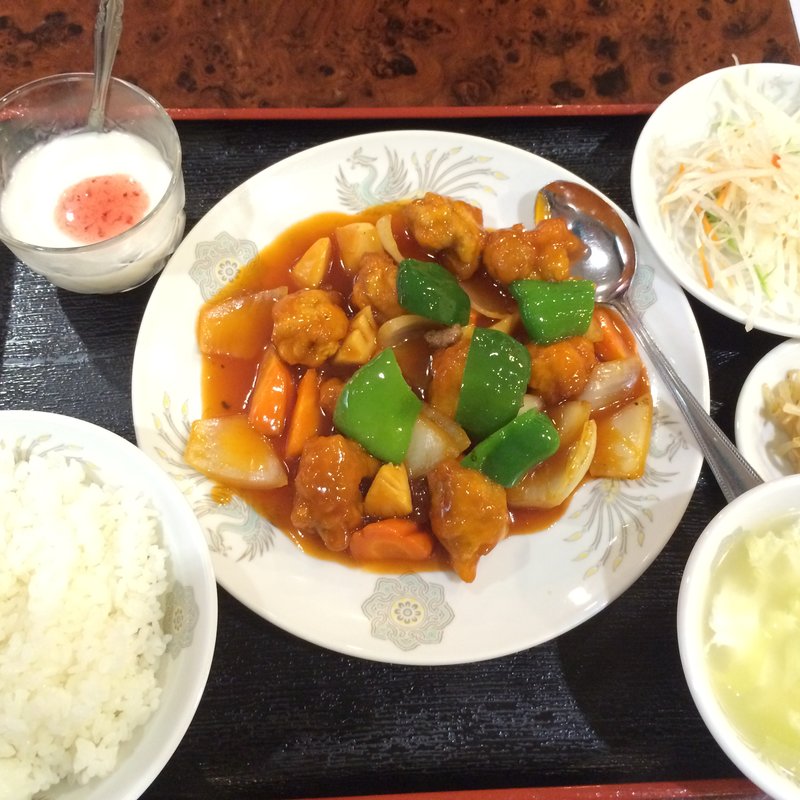 すぶた定食(珍味楼)