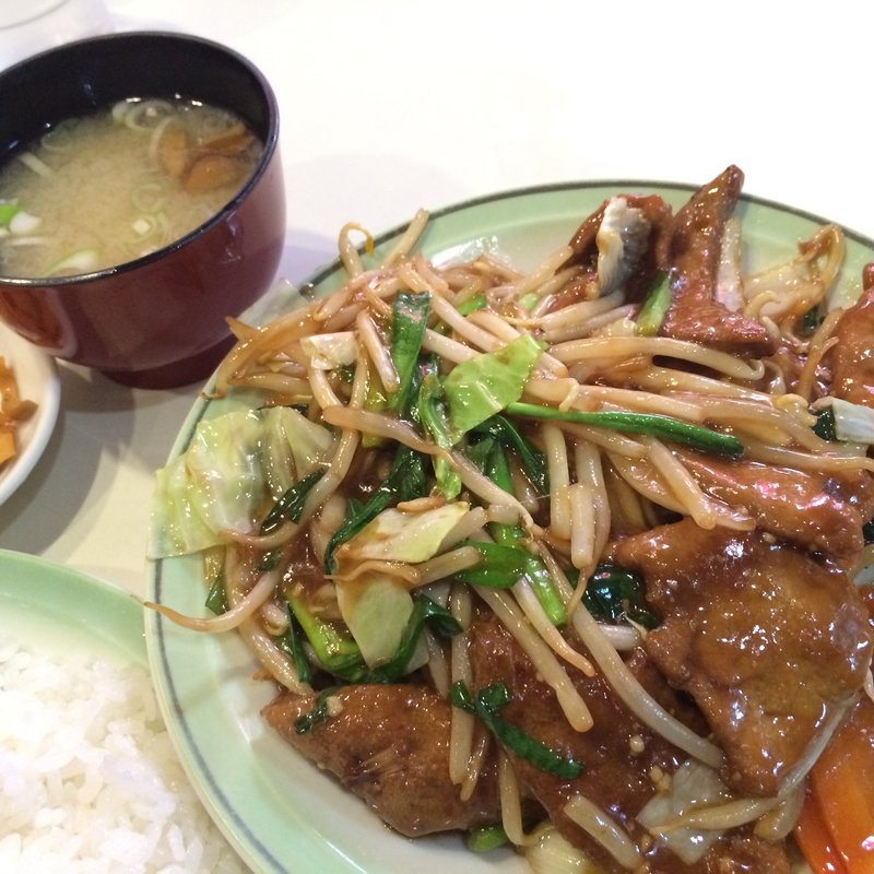 レバニラ定食(鳳翔 )