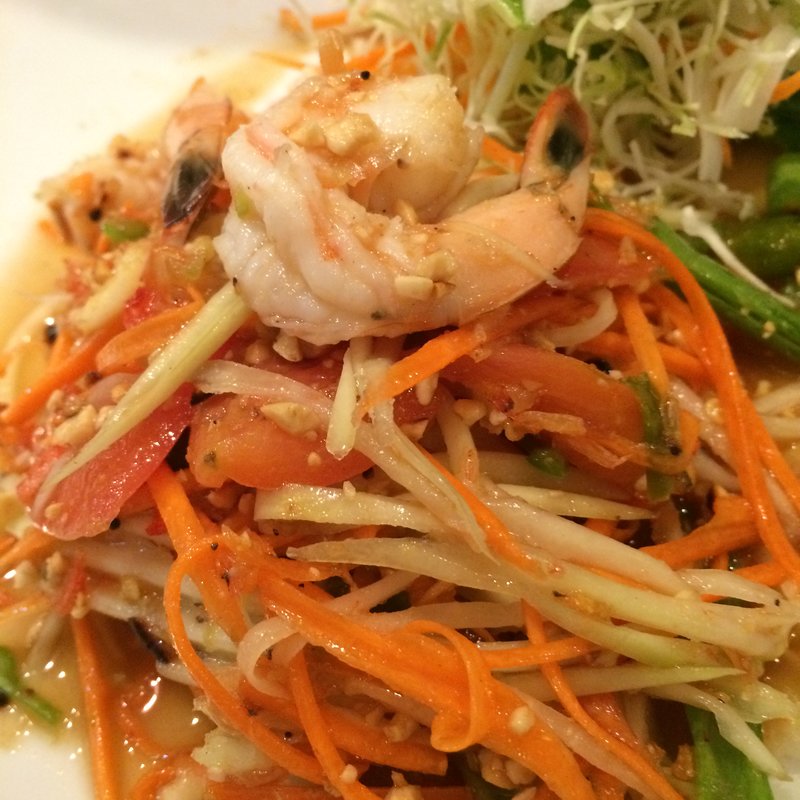 パパイヤサラダ(サラータイ)