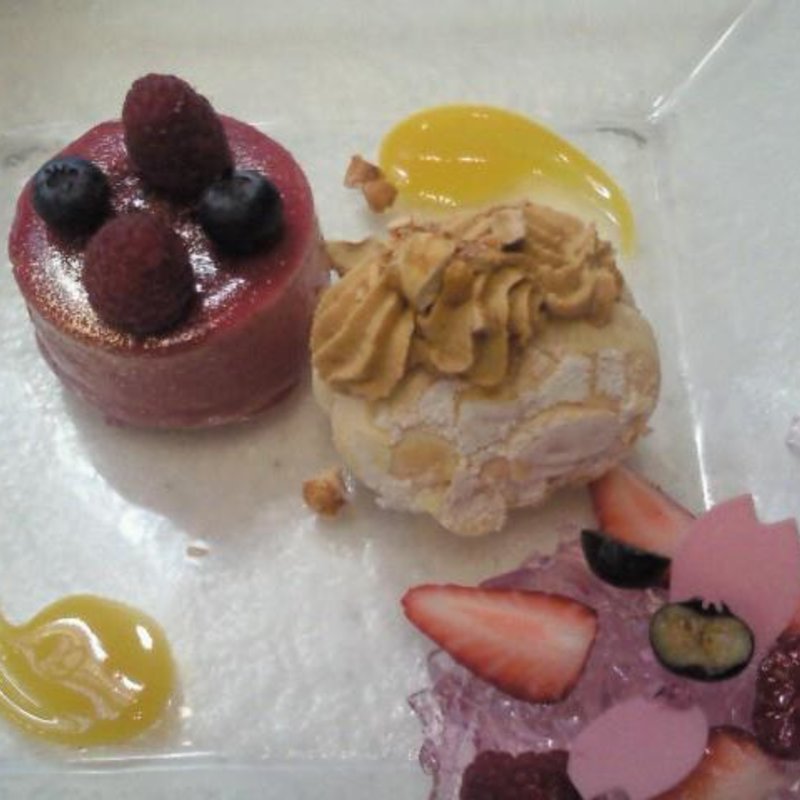 イチゴとマロンのムース(グランジュール （Lobby Lounge Grand Jour）)