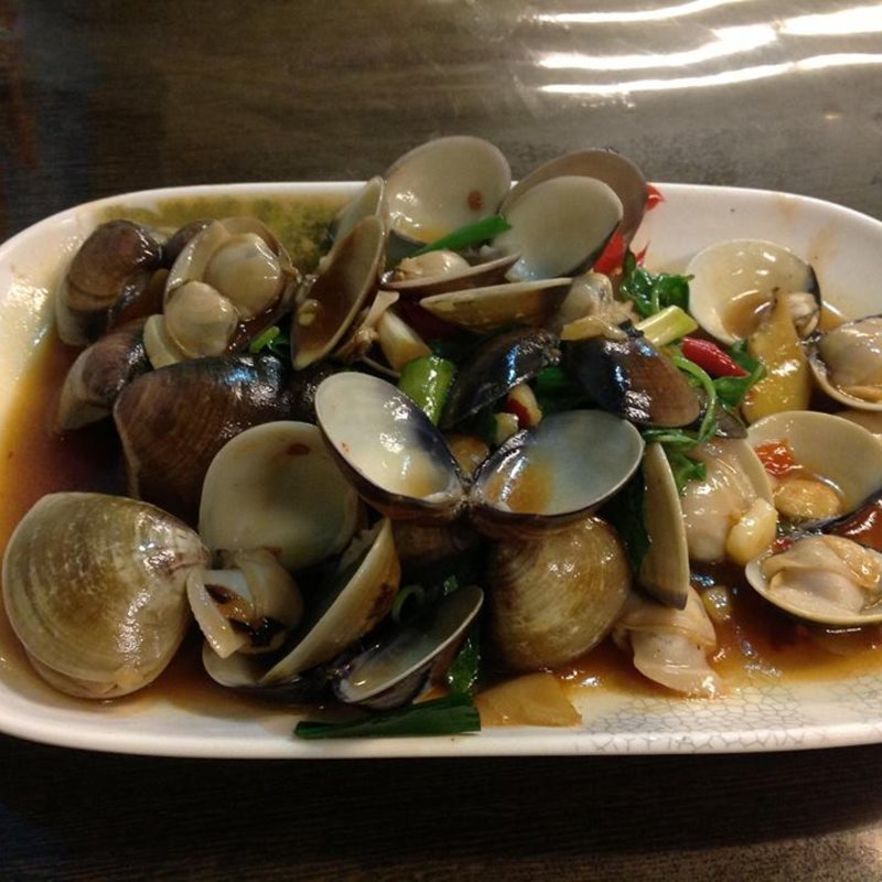 あさり炒め(二馬快炒)