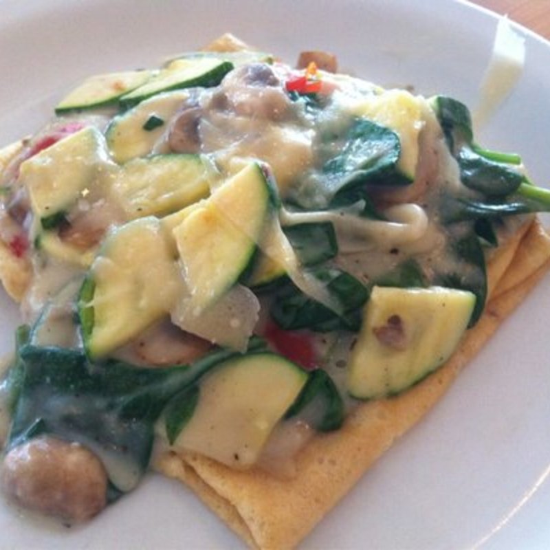 Vegetarian crepe(Cream Pot)