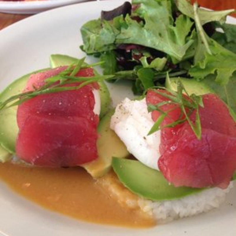 Maguro Benedict(Cream Pot)