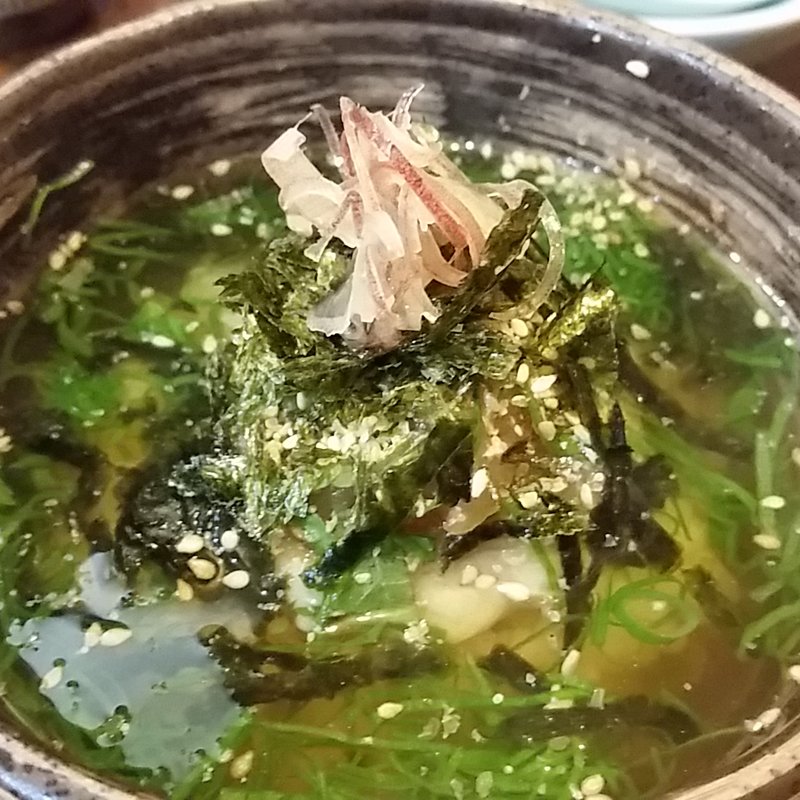 クエ茶漬け(なんば よっちょれ 庄屋はん)