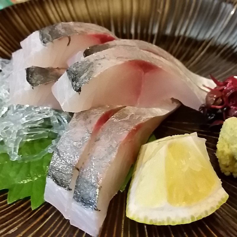 アジお造り(なんば よっちょれ 庄屋はん)