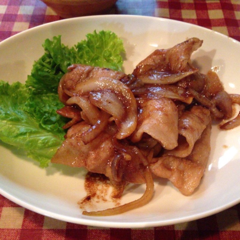 豚の生姜焼き(Tocagee)