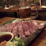 Raw beef Sashimi