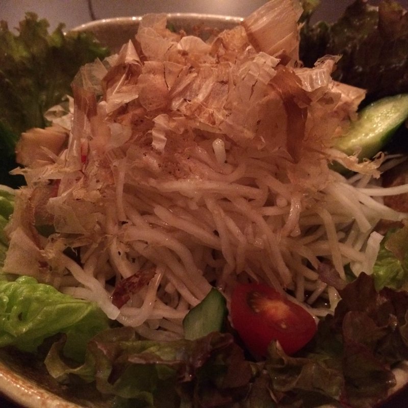 大根サラダ(居酒屋えがお)