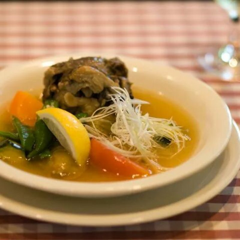 和牛テールスープ(トラットリアカミーノ)