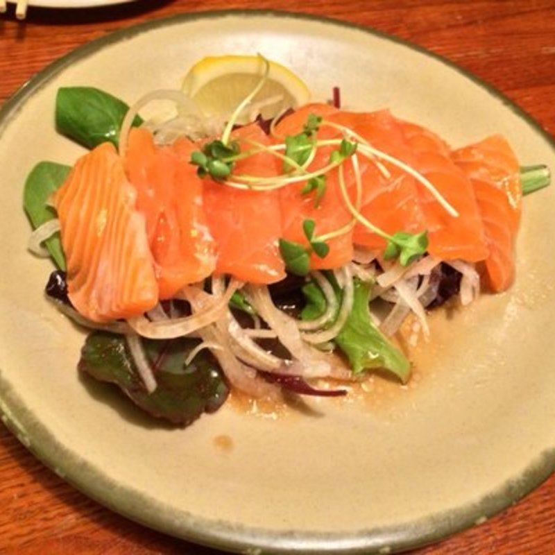 Salmon carpiccio(Oh! Taisho)