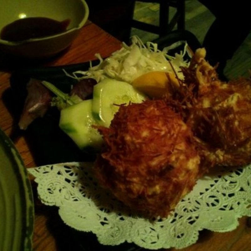 Potato coquette with crunch ramen shell(Oh! Taisho)