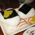 salmon rice ball