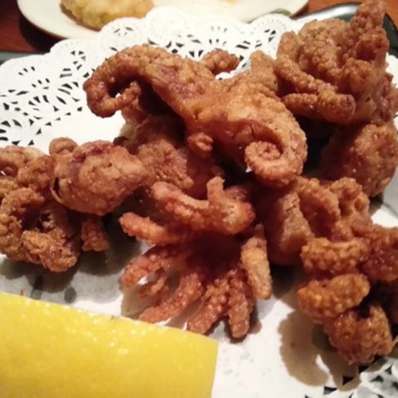 Crispy fried baby octopus(Oh! Taisho)