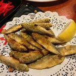 Deep fried sardines
