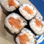 mini roll salmon