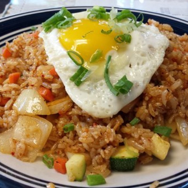 Kim chee fried rice(Ah-Lang Restaurant)