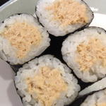 mini roll cooked tuna(SUSHIMI)