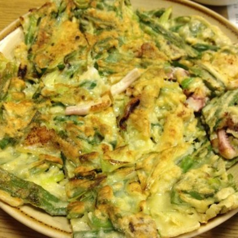 Green Onion and Seafood Jun (Ah-Lang Restaurant)