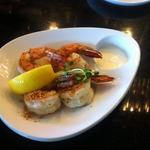 Garlic tiger prawns