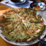 Seafood pancake