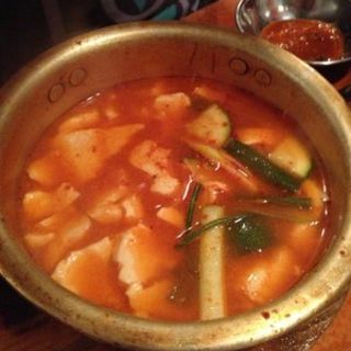 seafood soft tofu soup(678 Hawaii)
