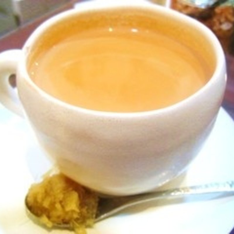 ジンジャーミルクティー(cafe marble仏光寺店 （カフェマーブル）)