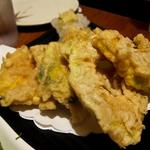 Pumpkin tempura