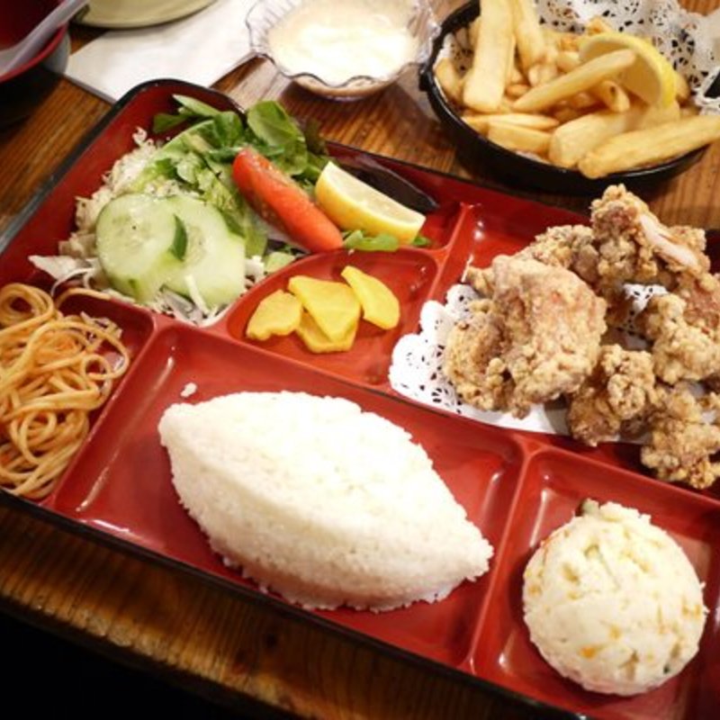 karaage teishoku(Oh! Taisho)