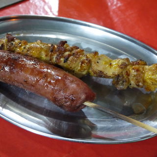 串焼き2種(Espetinho Akiyama)