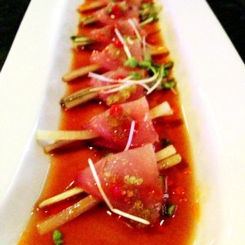 Hamachi carpaccio(The Corner Cafe )