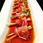 Hamachi carpaccio