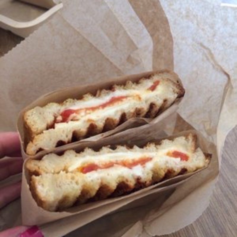 Three cheese and roasted tomato panini(Tucker & Bevvy Picnic Food)