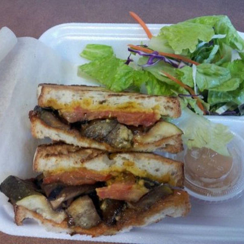 Vegetarian panini(Cafe Blue)